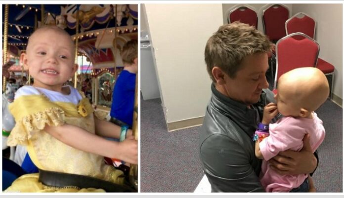 Jeremy Renner Daughter Cancer